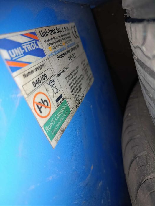 Prostowarka obręczy kół UNITROL PO-22