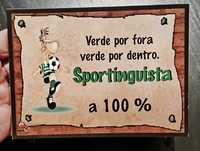 Placa do Sporting