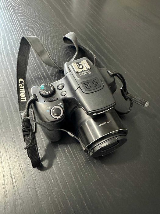 Canon PowerShot SX60 HS - Preto