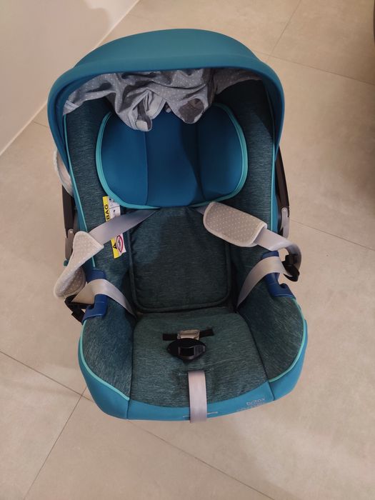 Trio (ovo + carrinho + alcofa) Britax-Roemer como novo com acessórios