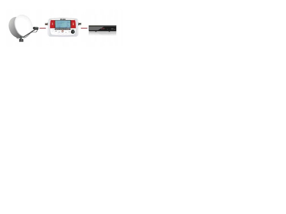 Cyfrowy miernik sygnału satelitarnego SF-500