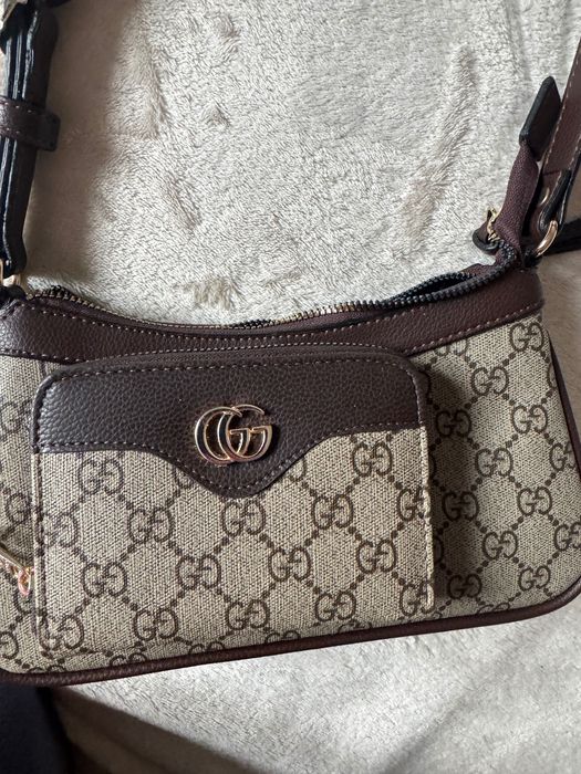 Gucci portfel torebka zestaw