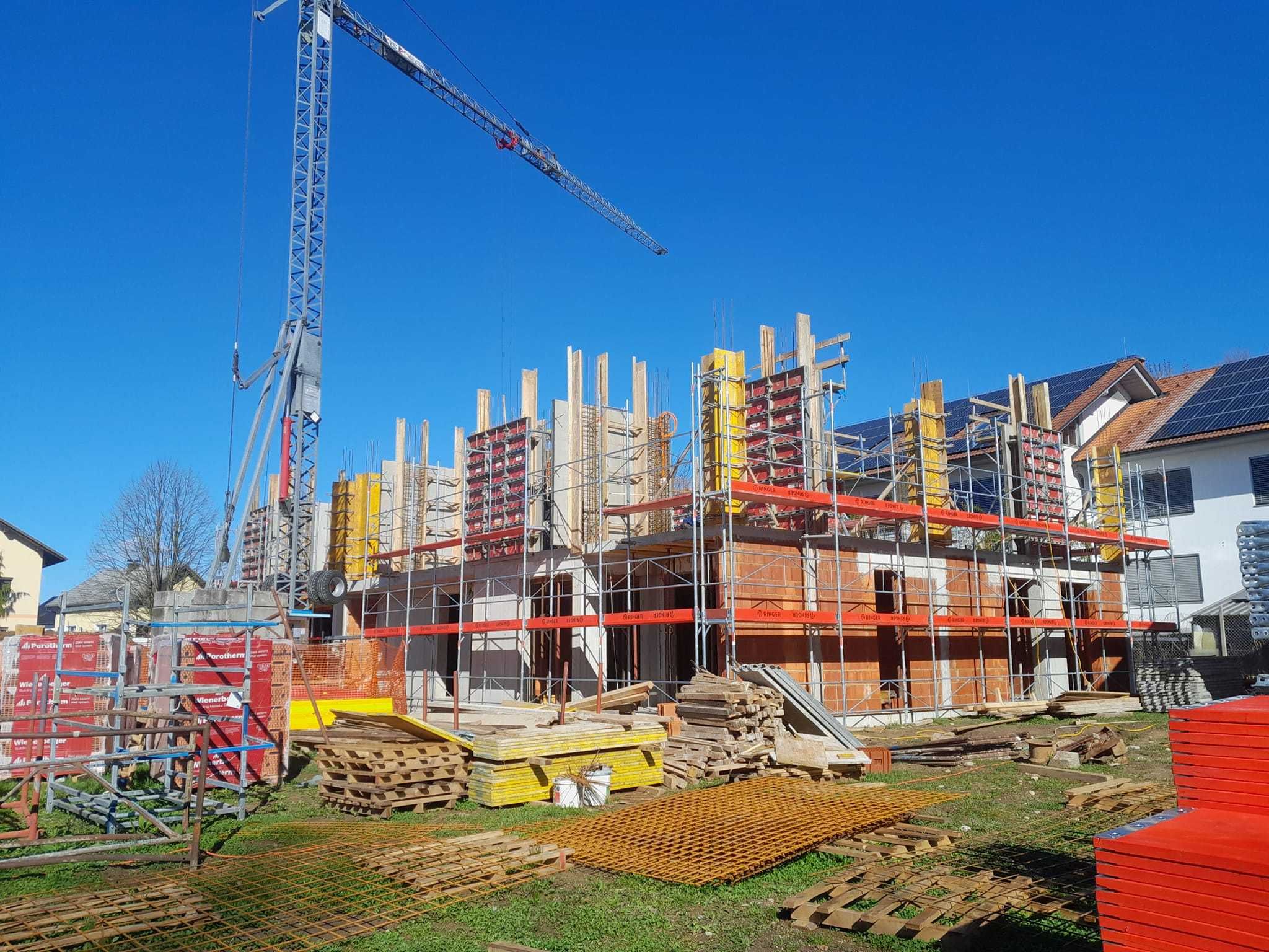 Zestaw szalunków ściennych AL2000 2,7m- używany aluminiowe szalunki