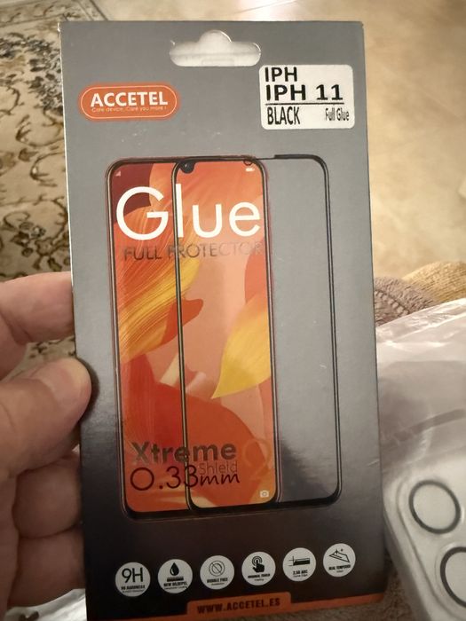 Vidro para iphone 11 novo