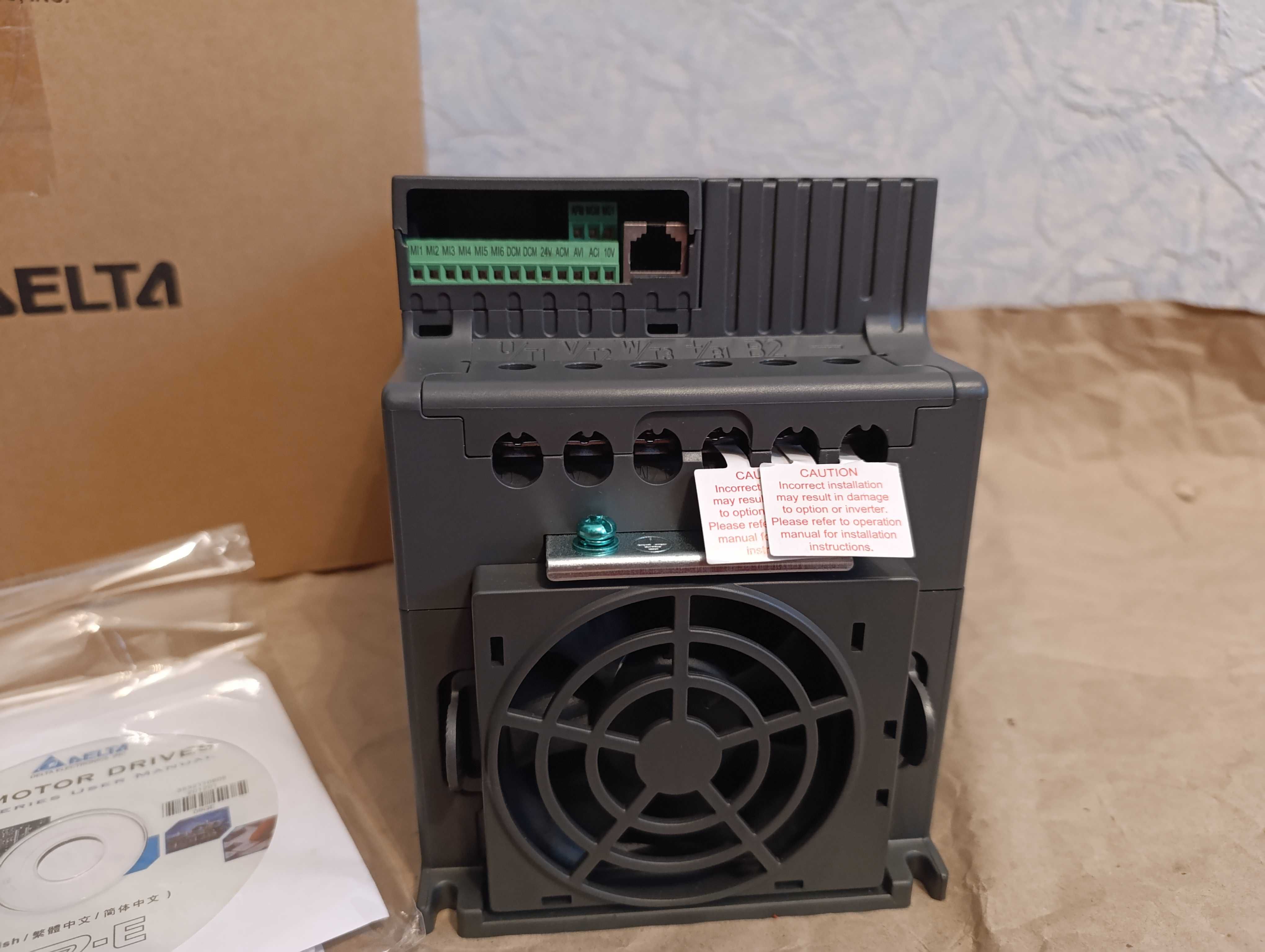 Новий частотний перетворювач Delta Electronics VFD-E, 7,5 кВт, 18А