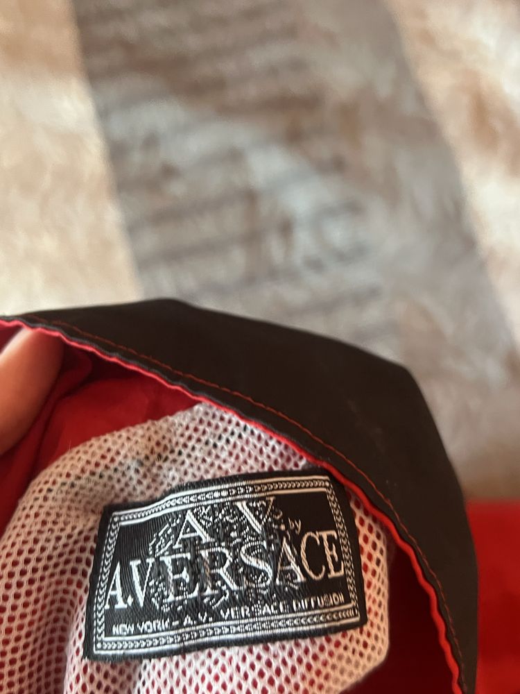 Чоловіча Куртка вітровка Versace L big logo