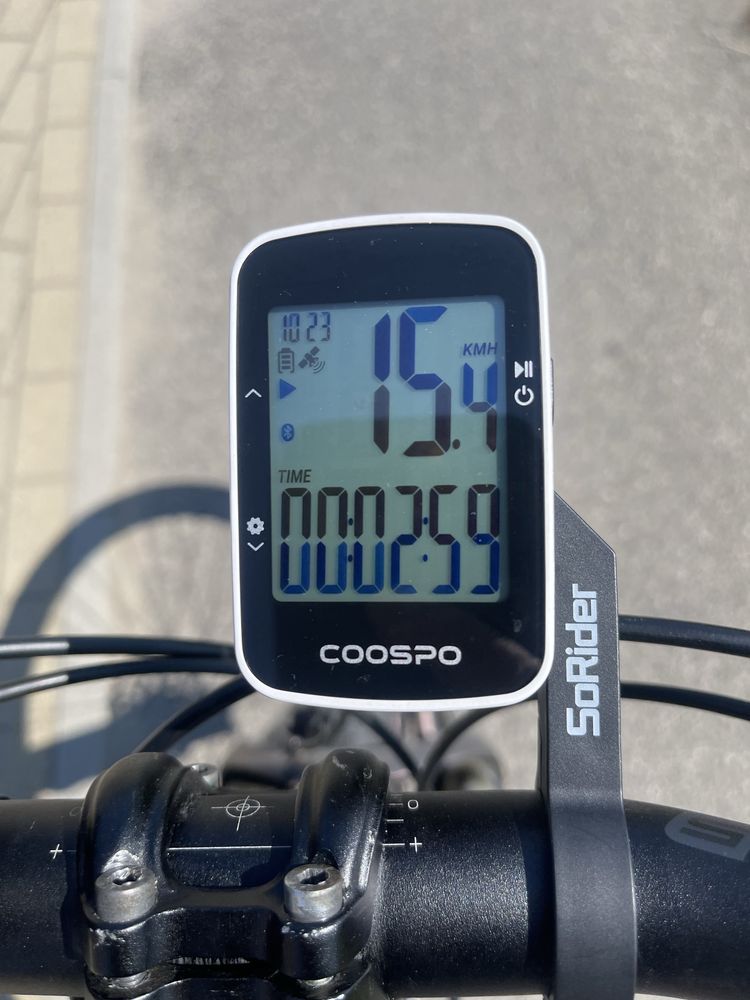 CooSpo BC26 – licznik rowerowy GPS z podświetlanym ekranem