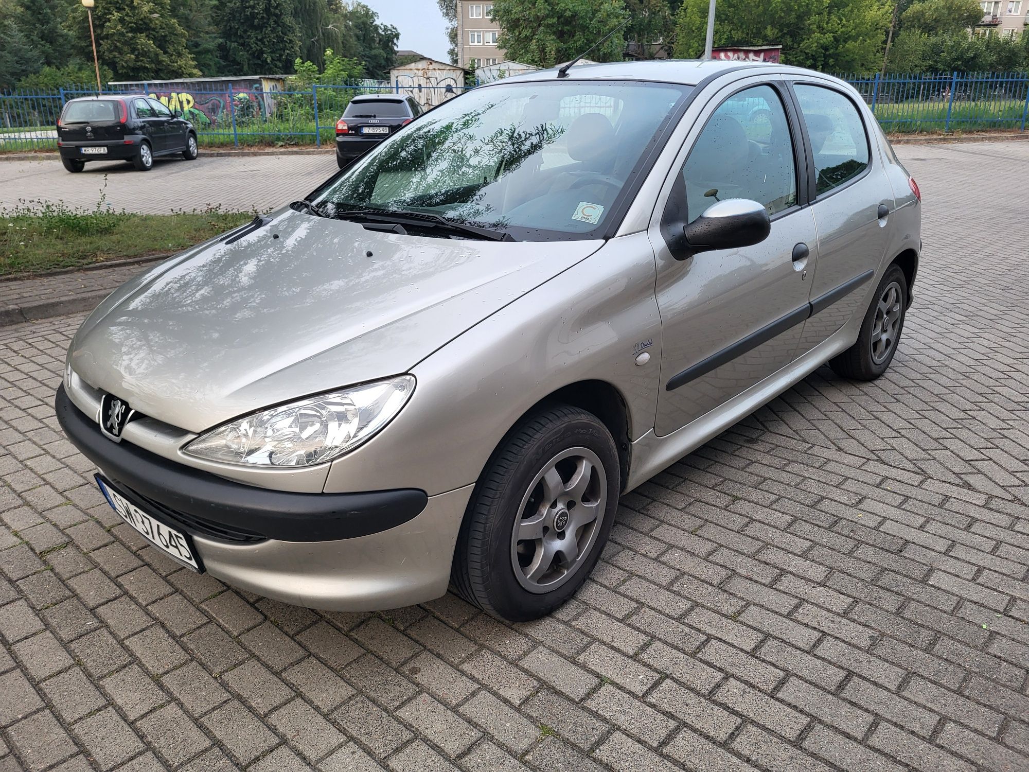 Peugeot 206 rok 2008  poj.1.4 benzyna