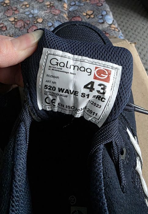 GALMAG 520  Buty Półbuty robocze BHP r.43