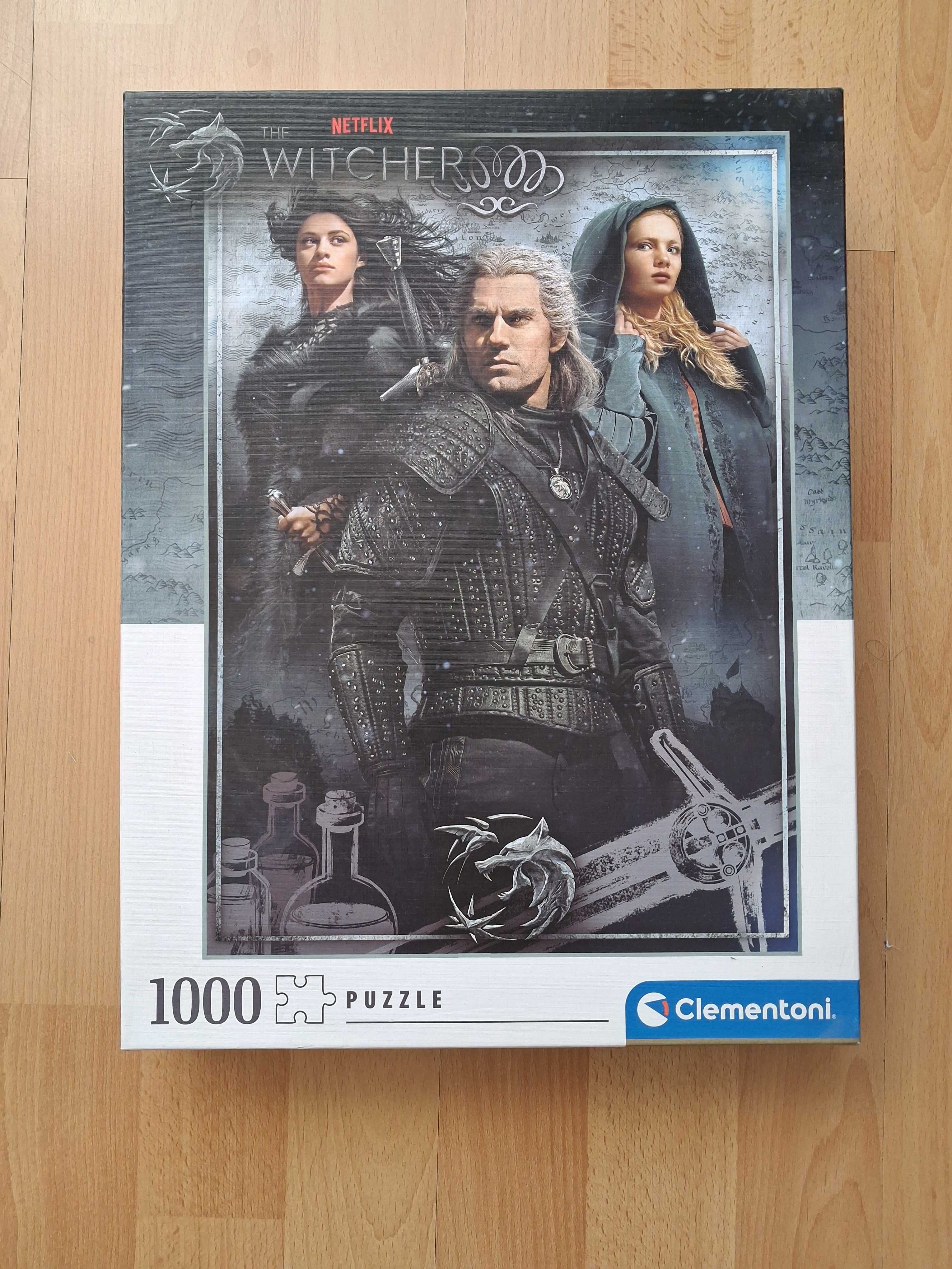 Puzzle The Witcher Clementoni 1000el.