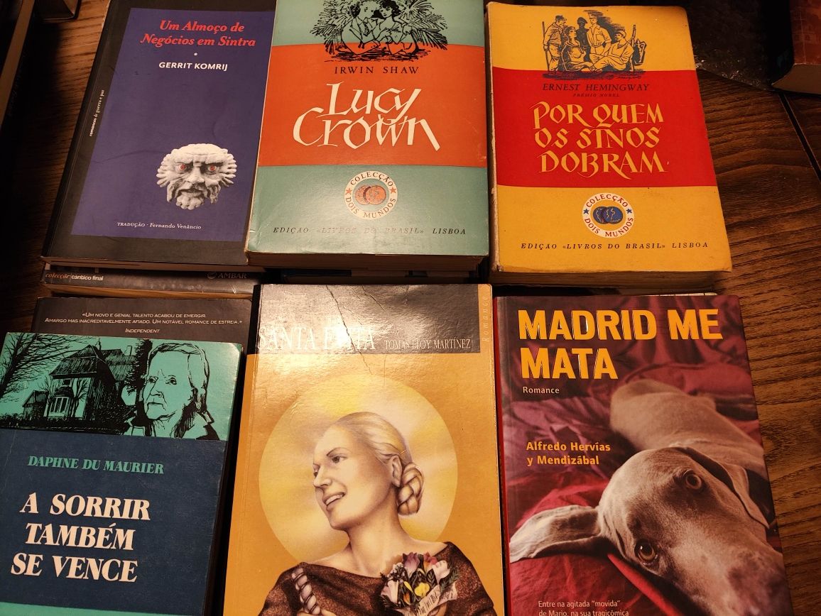 Livros vários doutor jivago, Génesis, espiões, Madrid me mata etc