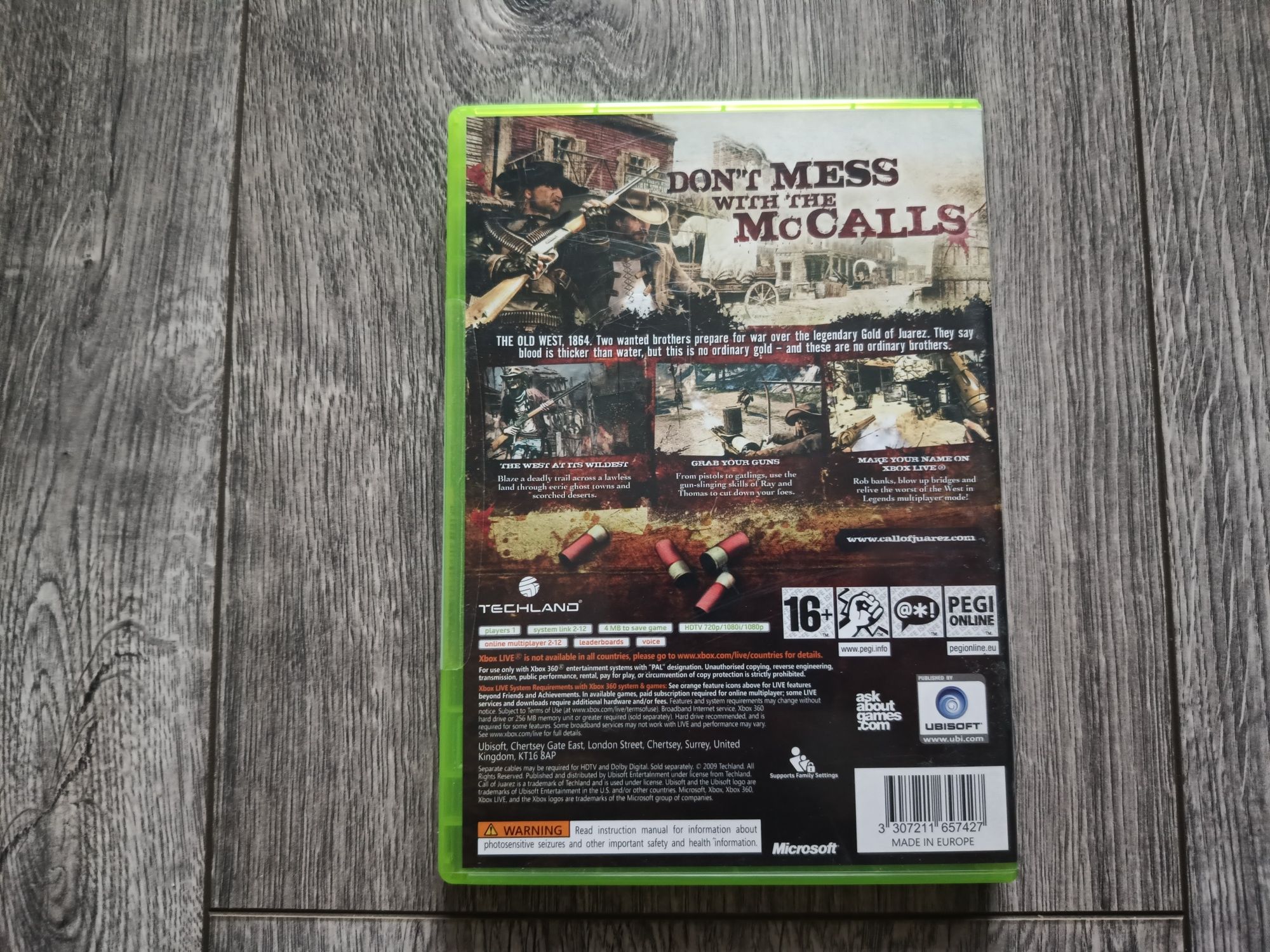 Gra Xbox 360 Call Of Juarez - Polska wersja