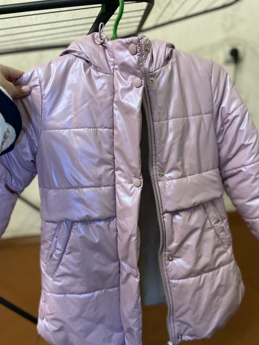 Зимова подовжена куртка 116