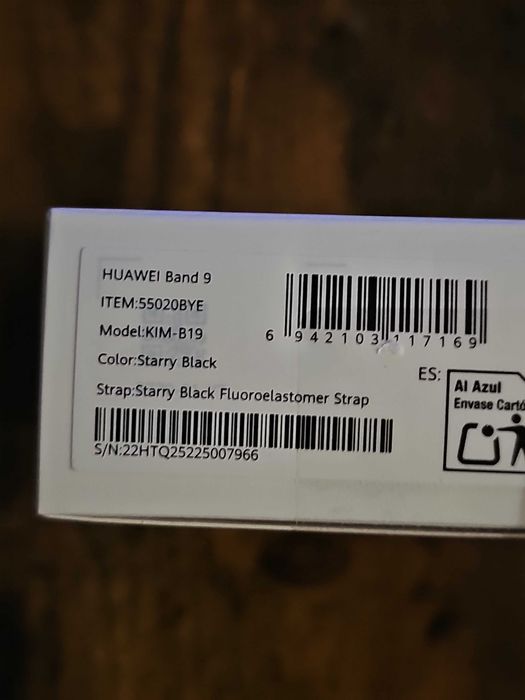 HUAWEI Band 9 Czarny
Smartwatch Huawei z Bluetooth