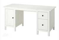 IKEA Hemnes biurko, białe, 155x65x74 cm