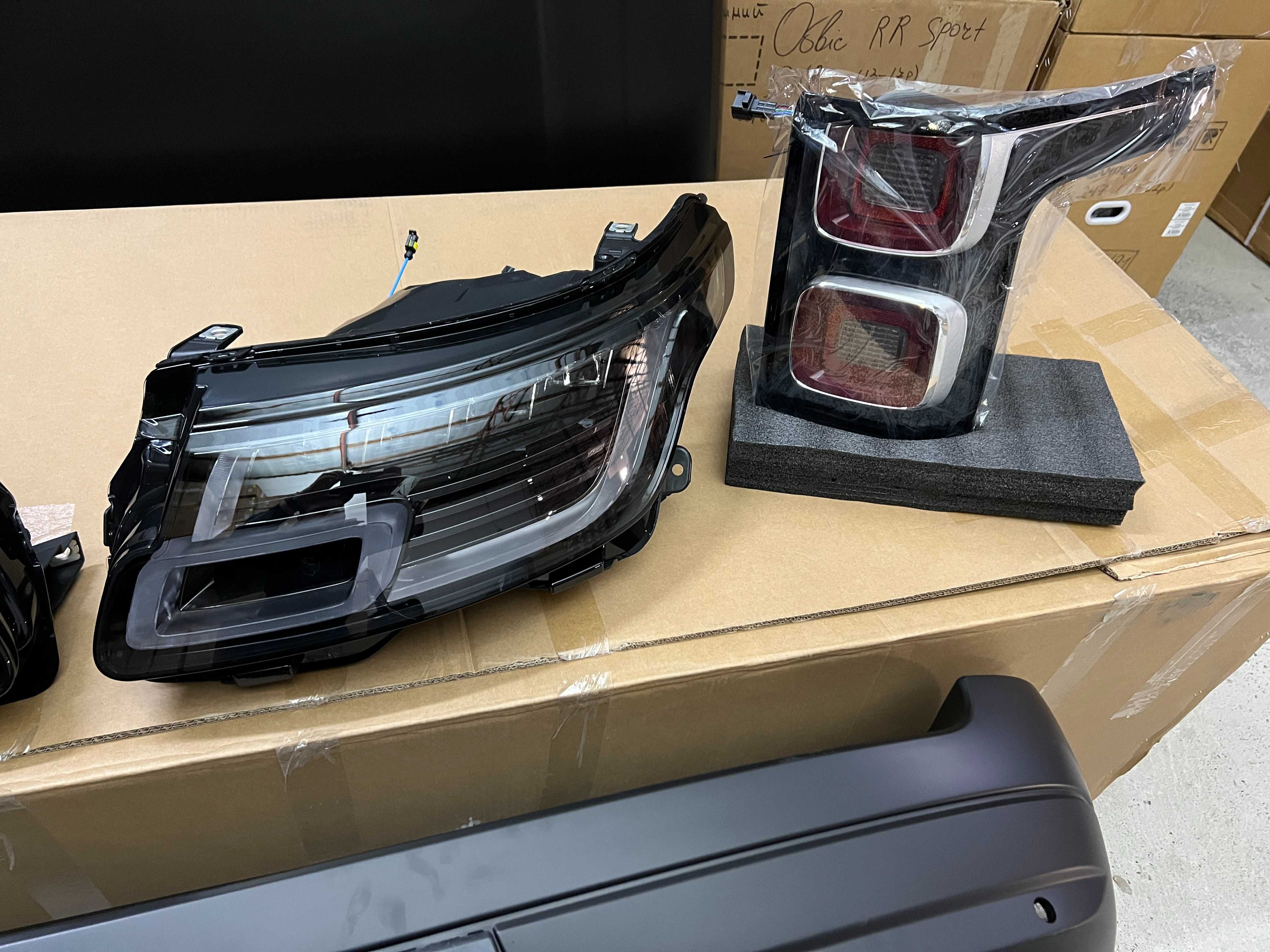 обвес range rover l405 vogue L405 SVA SVO Комплект рестайлинга вог