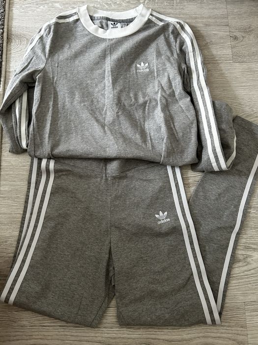 Komplet dresowy Adidas- leginsy i bluza jak nowy
