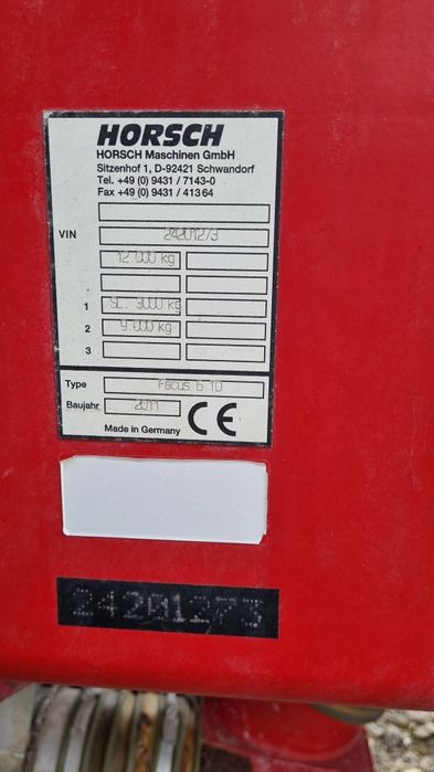 Horsch Focus 6 TD