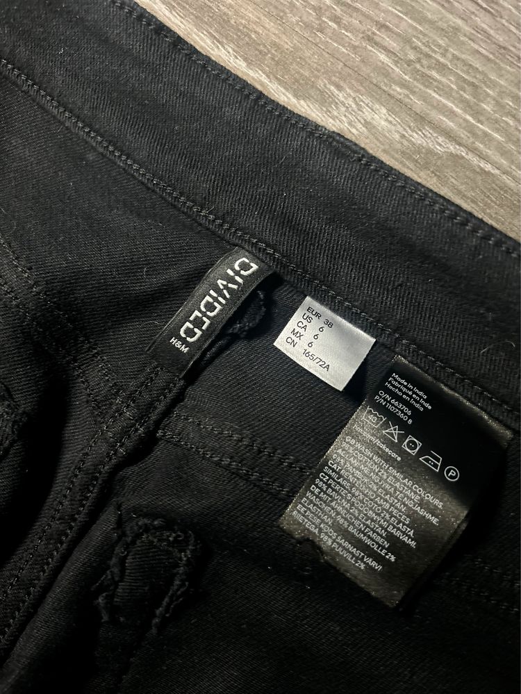 Czarne Jeansy H&M