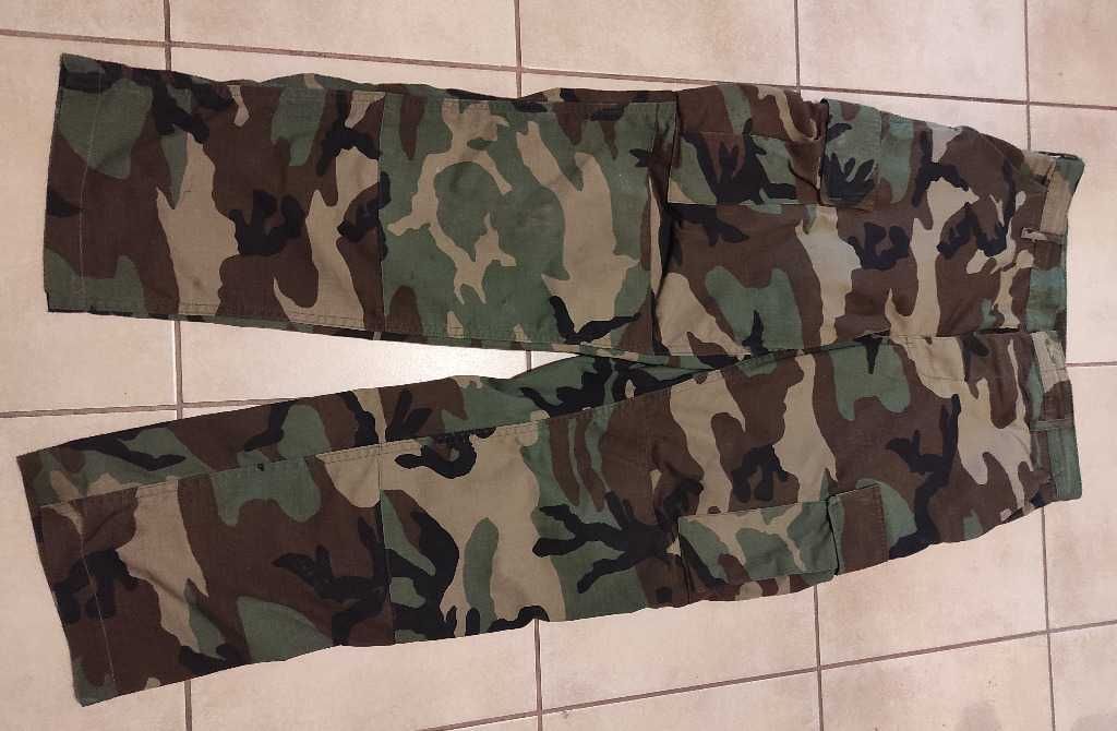 spodnie Woodland BDU USArmy small-long ripstop