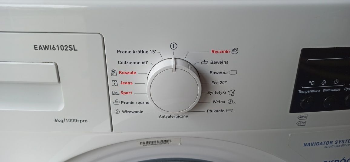 Pralka Amica EAWM6102SL – stan idealny, jak nowa!
Pralka Amica EAWM610