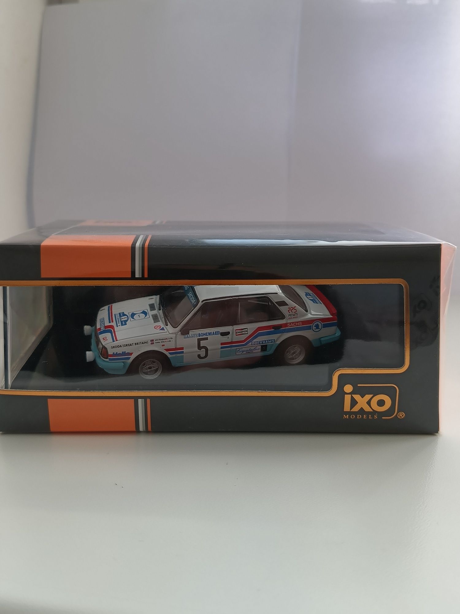 Skoda 130L - Rally Bohemia 1988. IXO. 1:43.