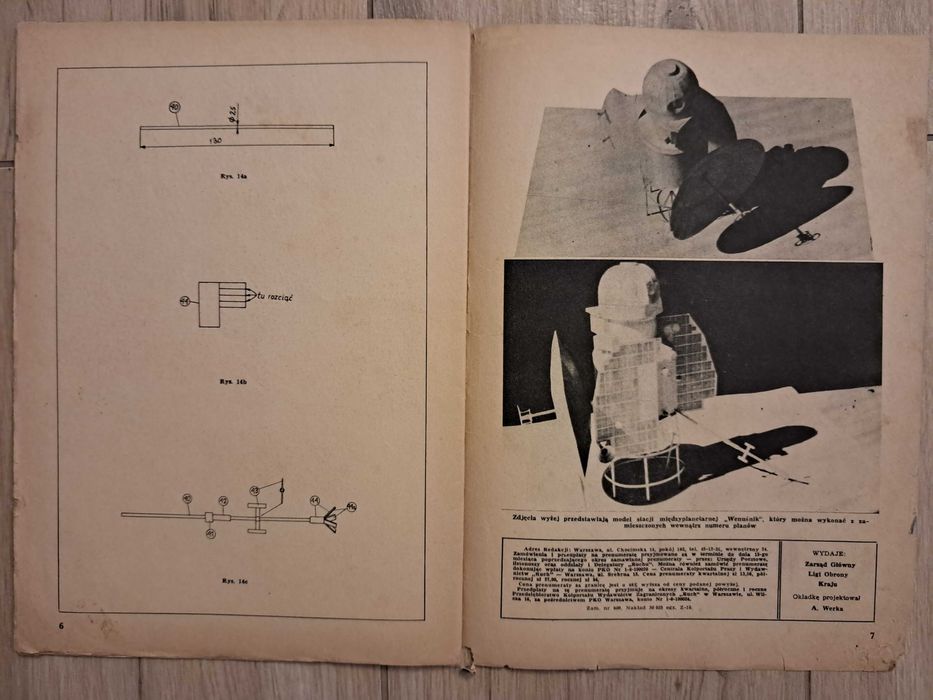 Mały Modelarz 6/1964 - Automatyczna Stacja Międzyplanetarna "Wenuśnik"