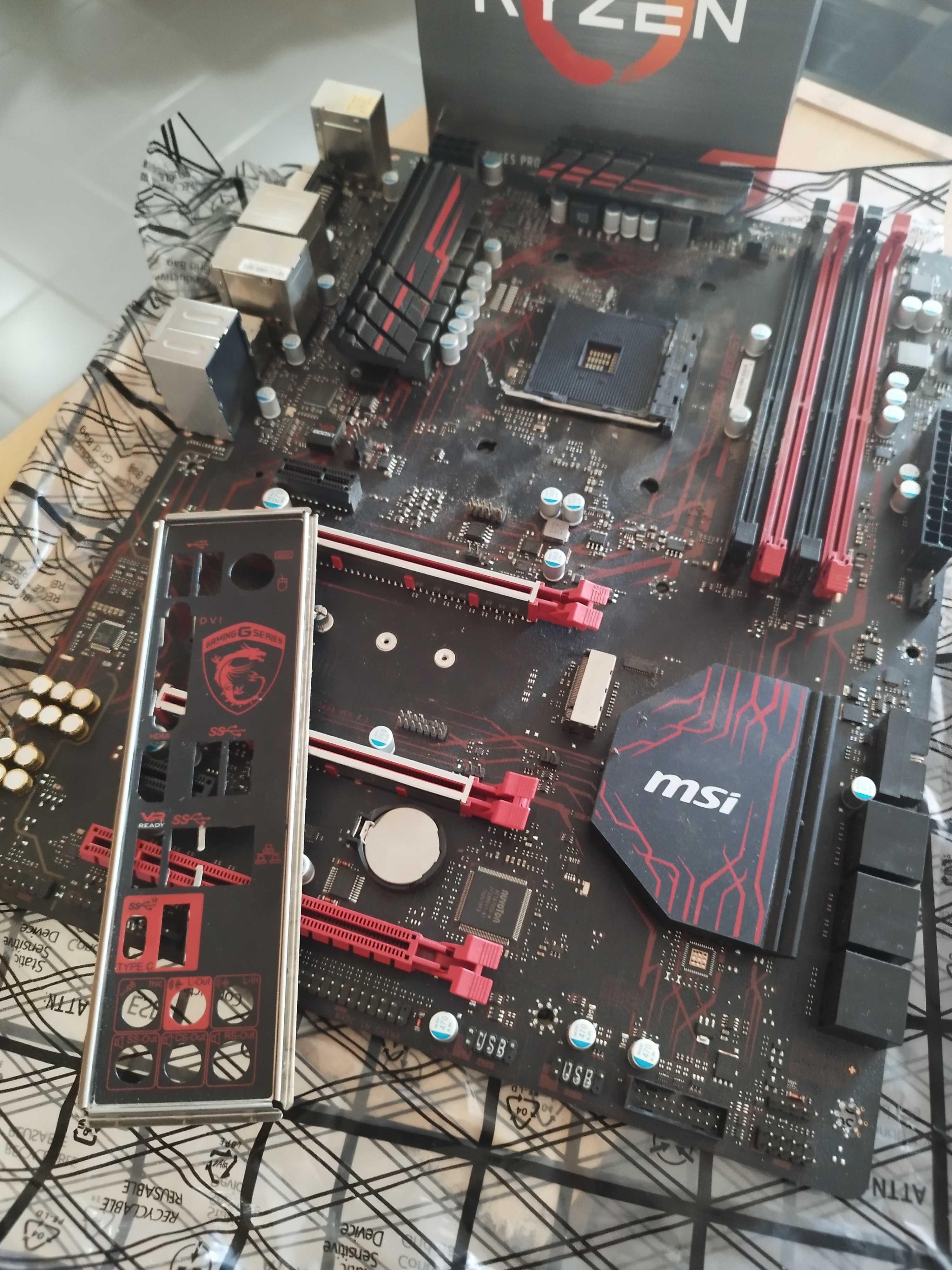 Bundle ryzen 7 5800X + msi b350 gaming plus