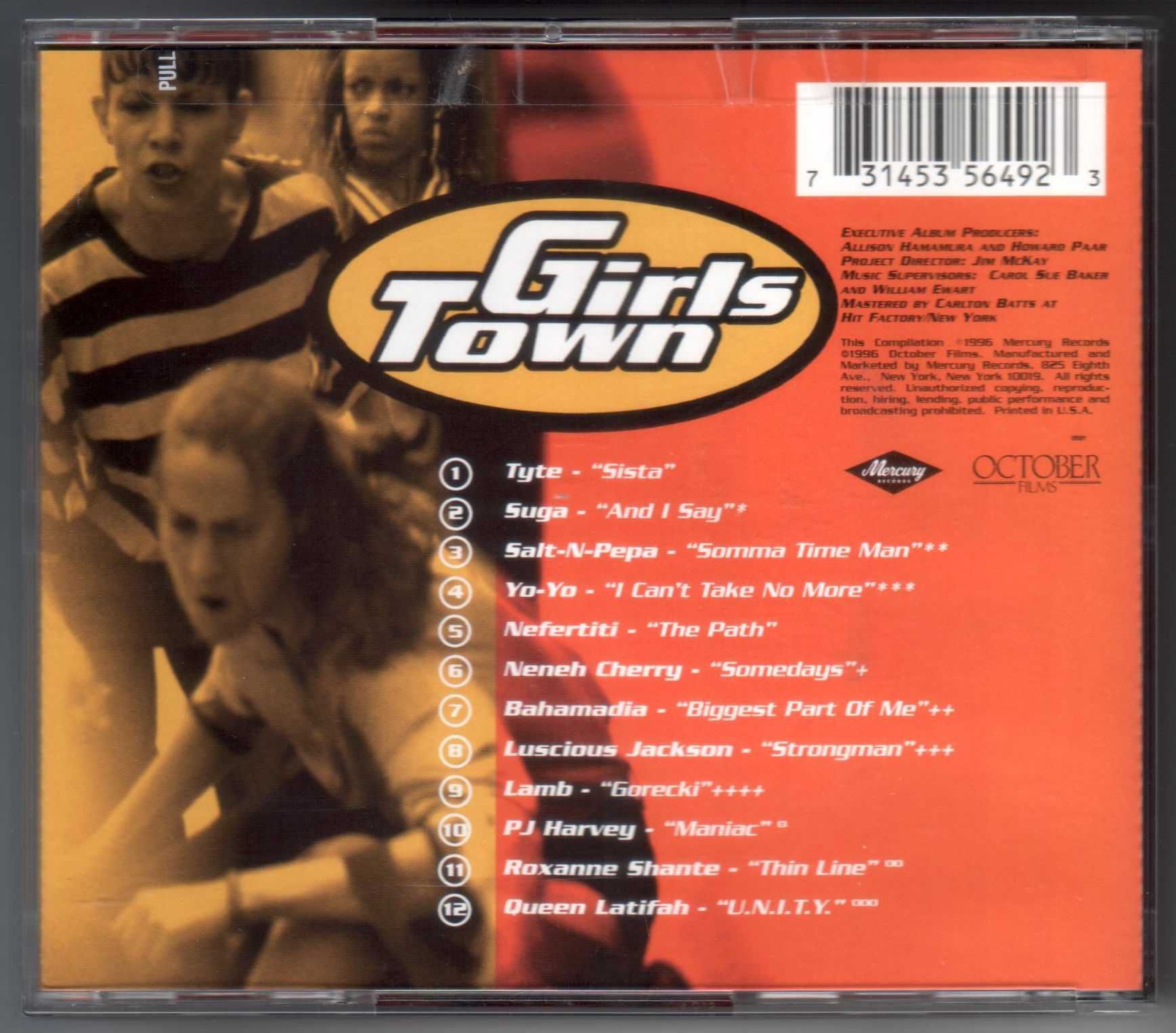 CD Girls Town - Original Motion Picture Soundtrack