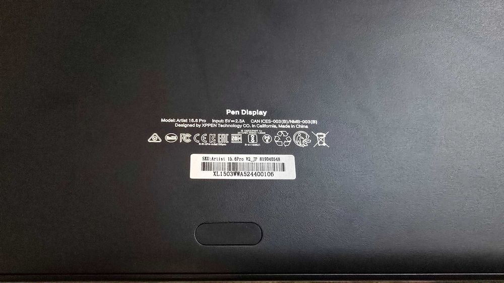 XP-PEN Artist 15.6Pro V2