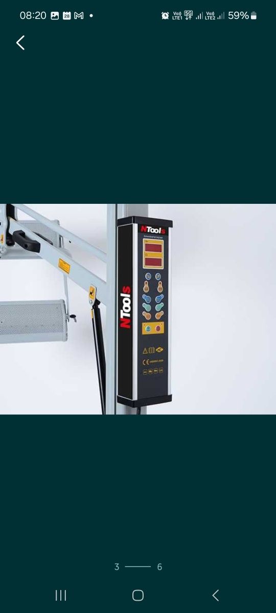 Promiennik lakierniczy podczerwieni Ntools FDS2000 Plus jak nowy