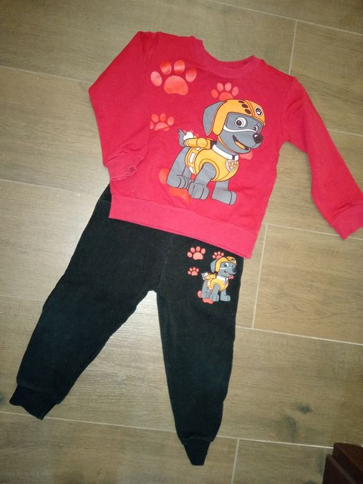 Komplet psi patrol dres, bluza i spodnie 3-4 lata  r.98