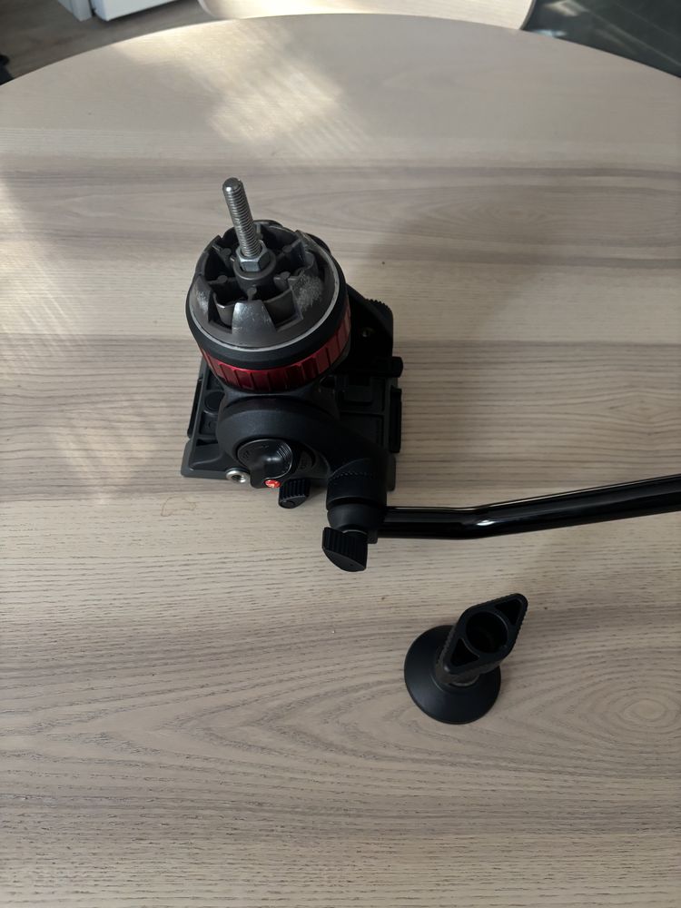 Statyw wideo Manfrotto 535AQ z głowicą 502AH (MVK502AQ) UŻYWANY