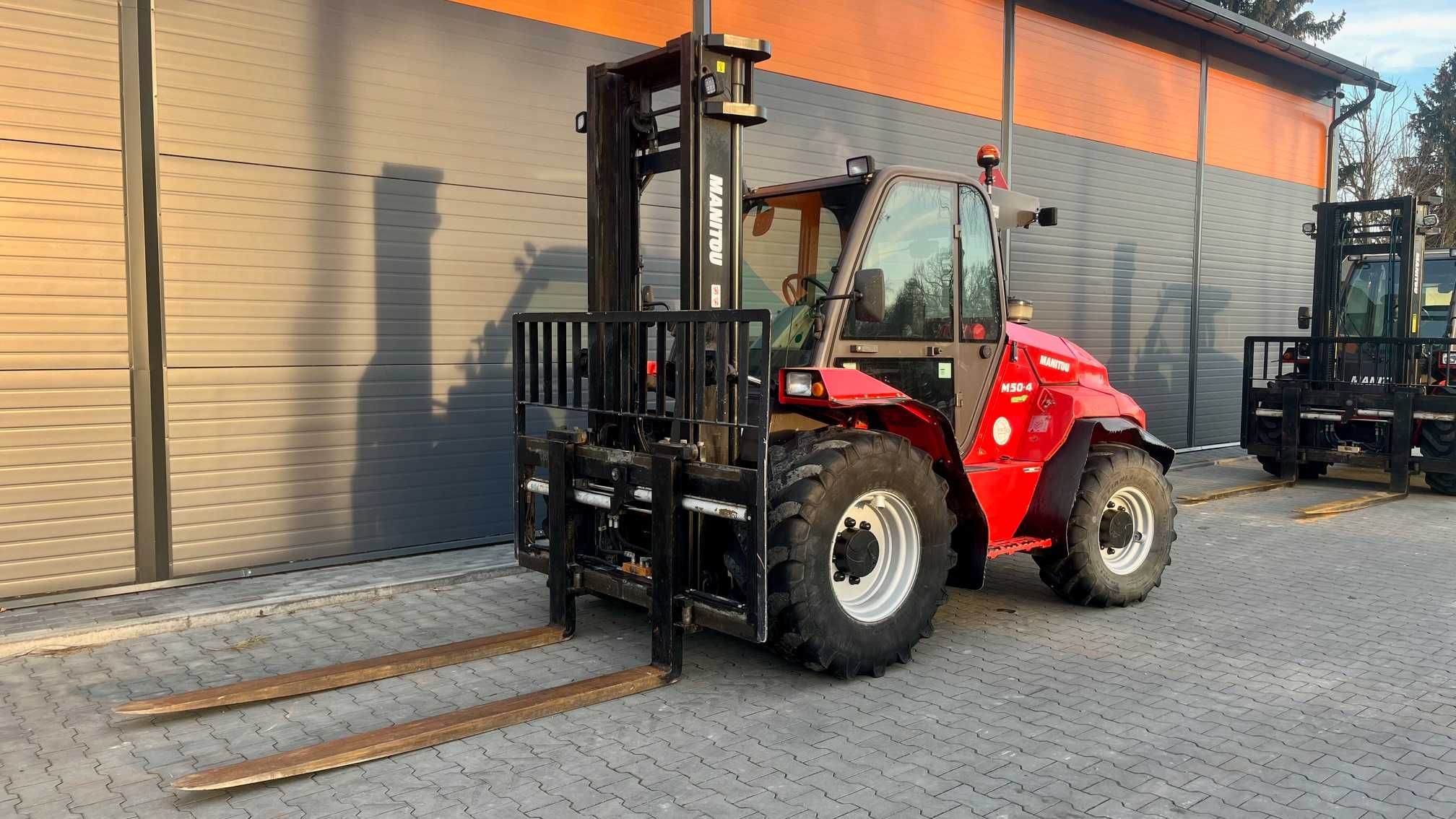 Wynajem wózka widłowego terenowego MANITOU 5 T