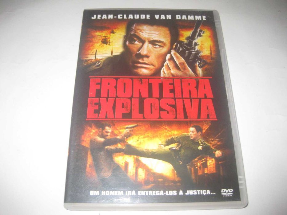 DVD "Fronteira Explosiva" com Van Damme