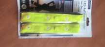 2 opaski odblaskowe + LED