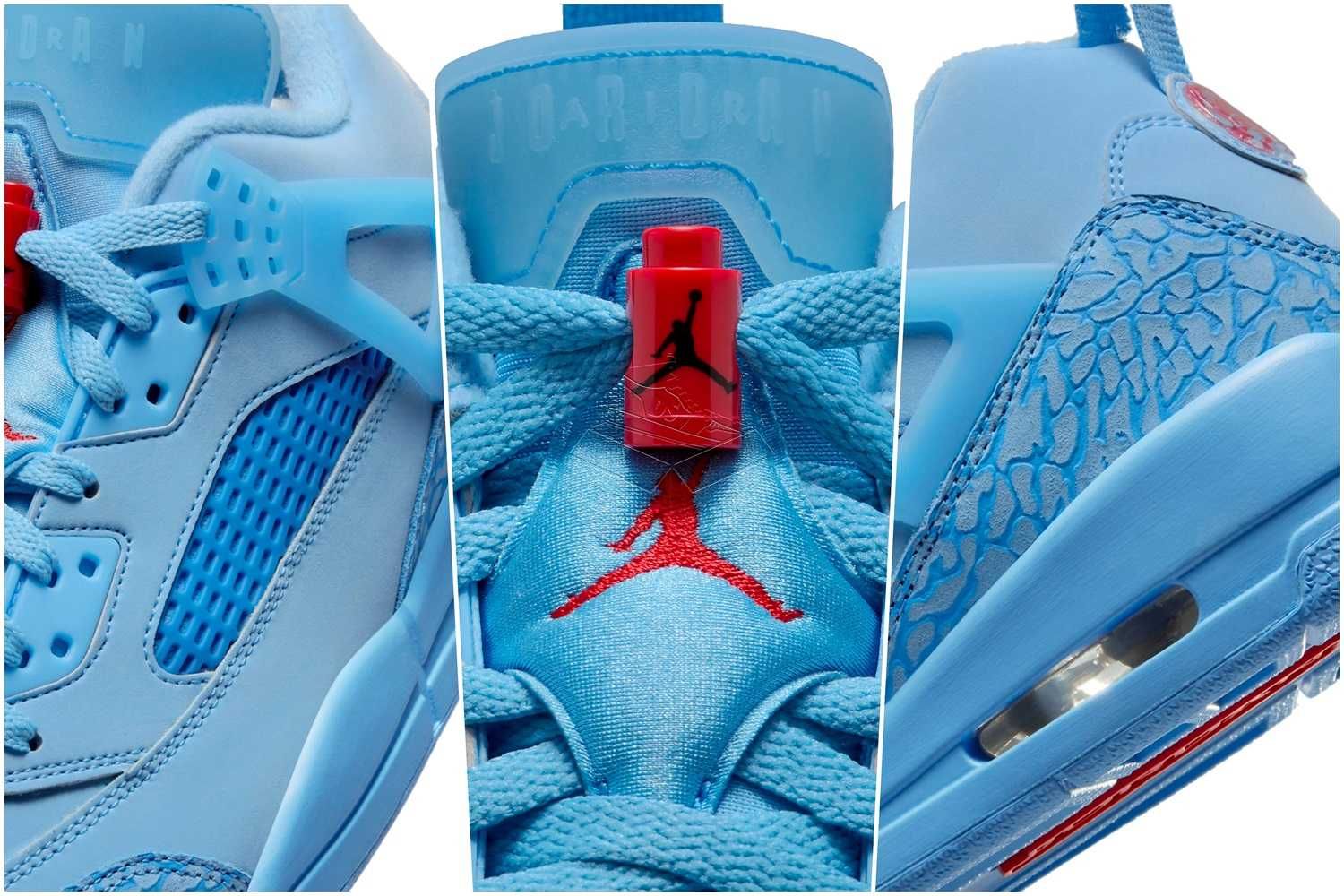 Nike AIR JORDAN Spizike Low Houston Oilers / FQ1759–400