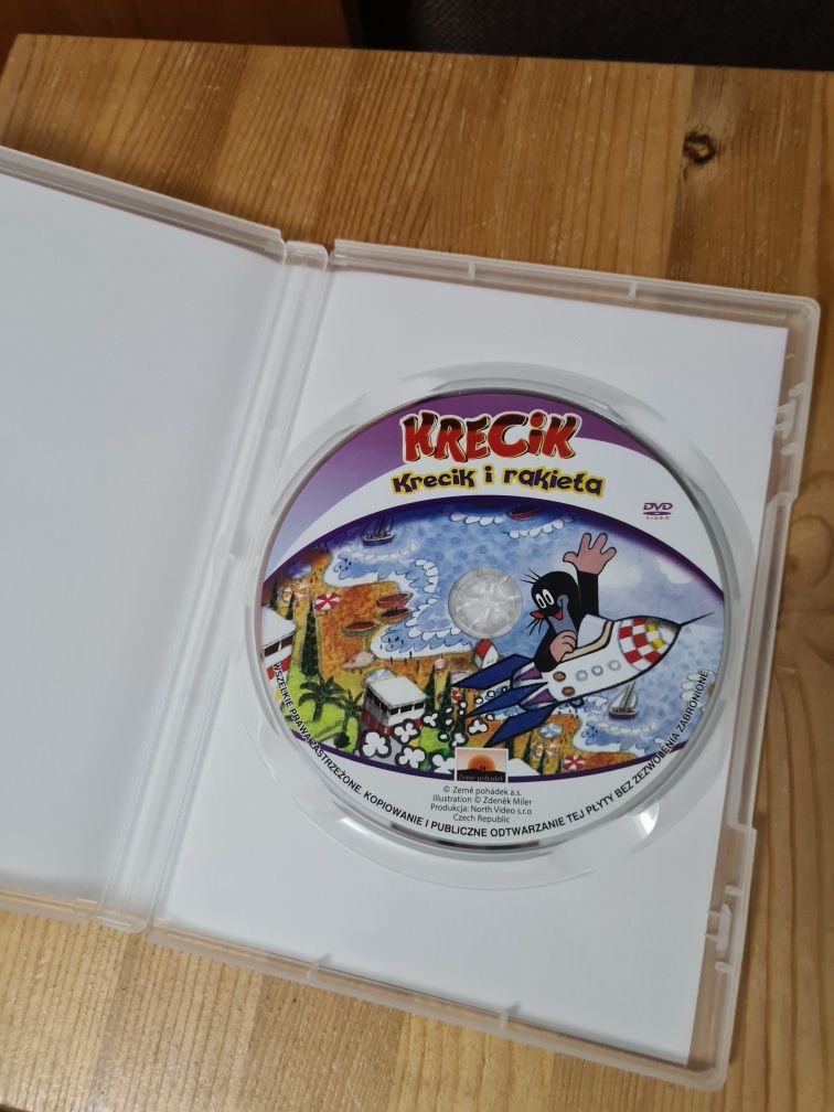Krecik płyta DVD Krecik i rakieta bajka