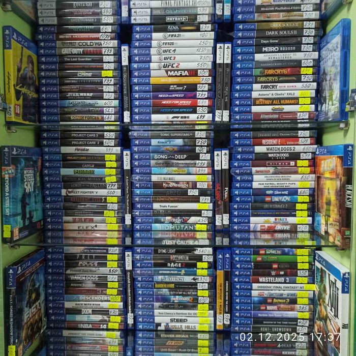 Продаж ігри PS4,5