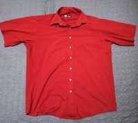 Czerwona koszula męska