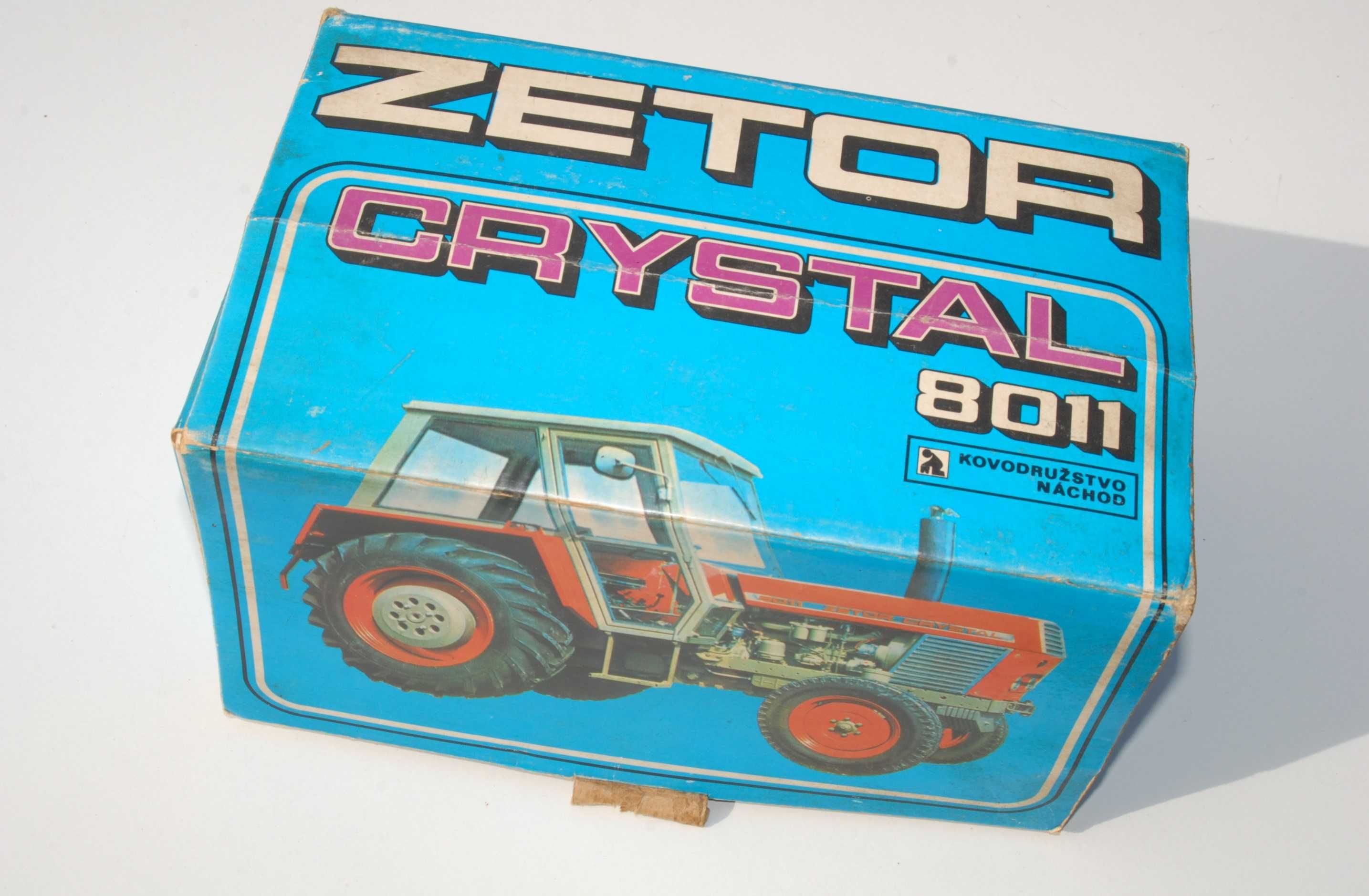 Stara zabawka traktor Traktor ZETOR Crystal 801 KDN antyk zabytek