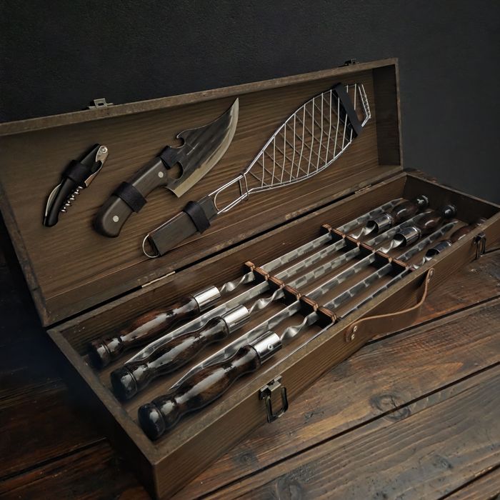 Набір шампурів на подарунок