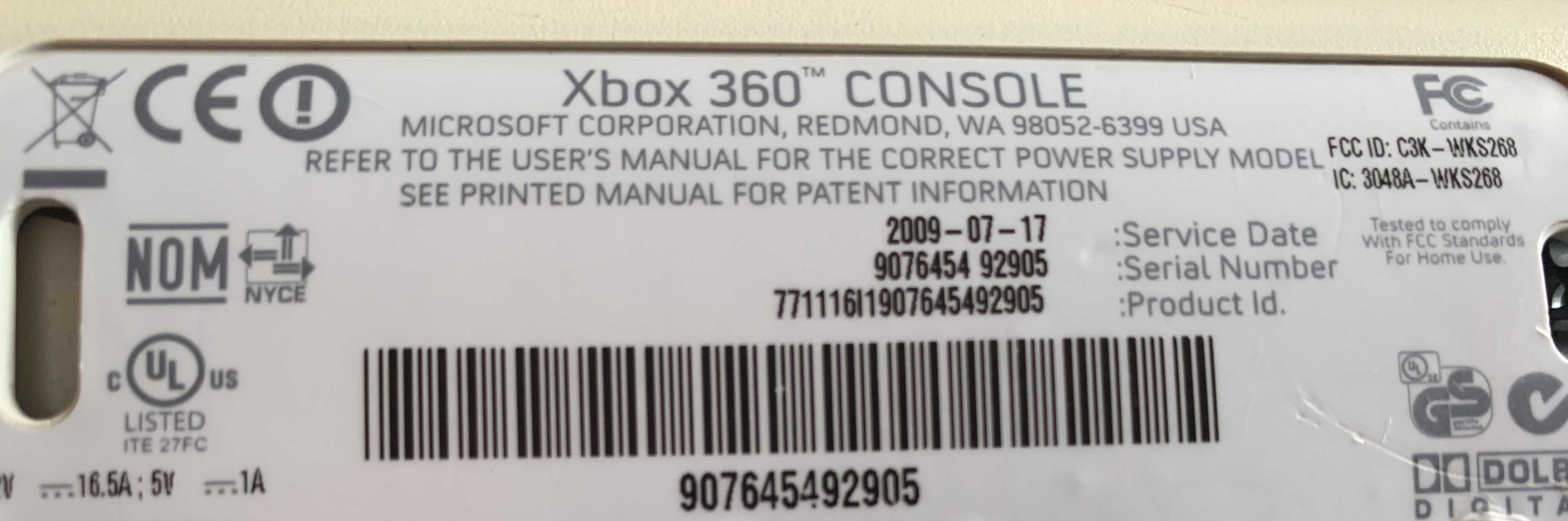 Konsola Xbox 360 + Pad + Kinect