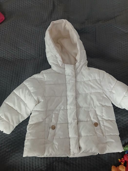 Kurteczka zimowa dla dziewczynki r.80