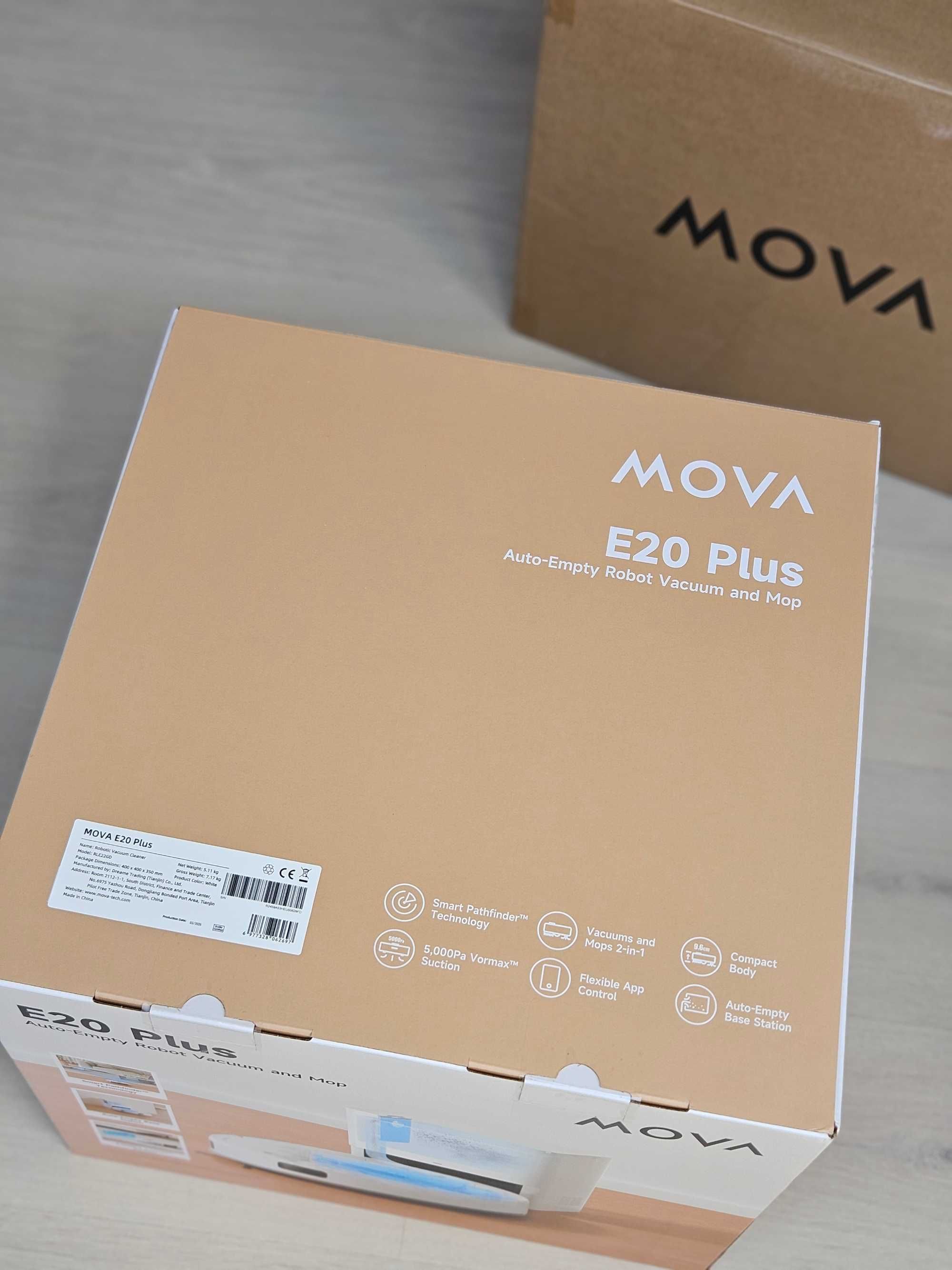 Dreame Mova E20 Plus Robot sprzątający odkurzacz