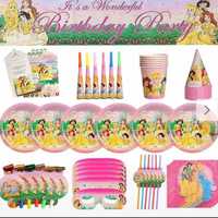 Party set Disney Princess zestaw urodzinowy księżniczki Disney