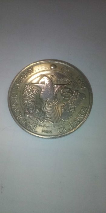 Ano internacional do oceano em prata