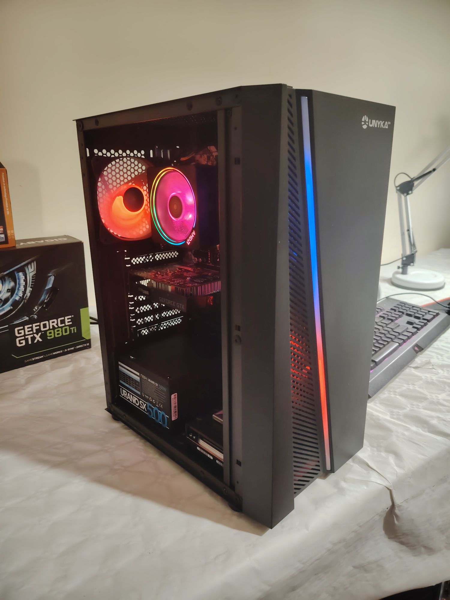 Torre Gaming com um desempenho excelente Fatura e garantia