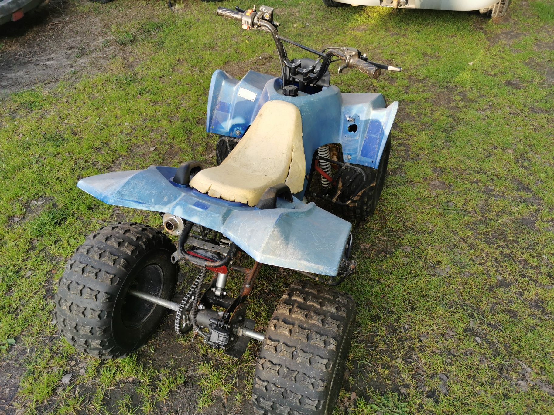 Cross 50 quad 125 dla dzieci do naprawy transport