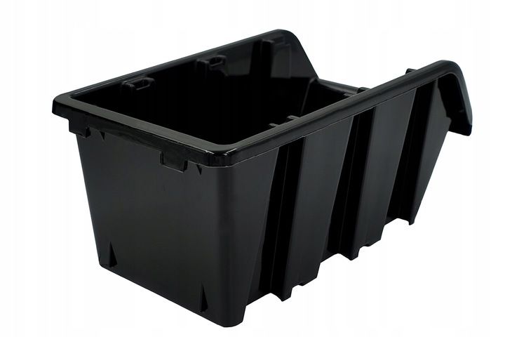 Kuwety Pojemniki Magazynowe Garażowe Warsztatowe 155x100x70 Mm Czarne